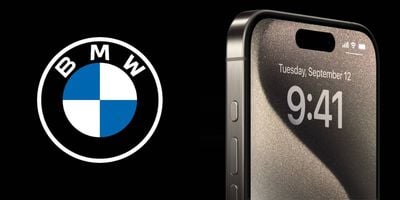 BMW iPhone 15 Pro logo