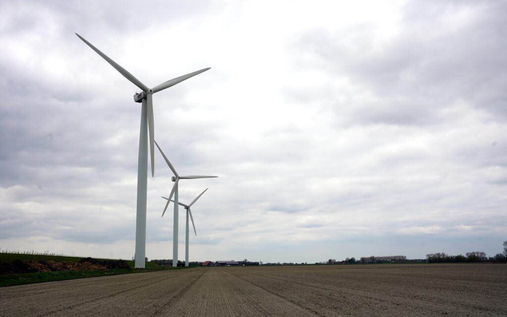 Wind turbines are a large part of the wind industry in the Netherlands