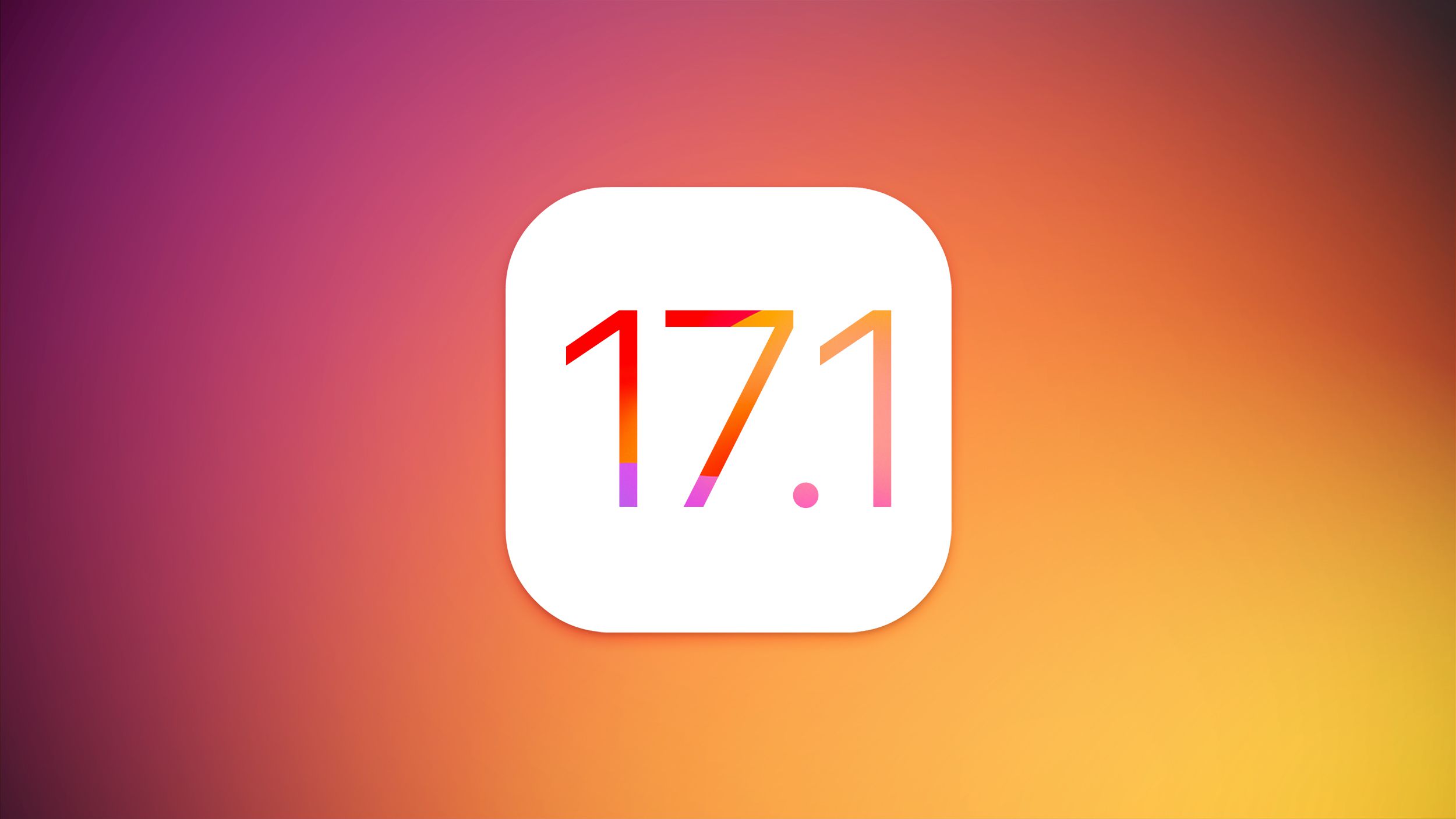 Apple releases iOS 17.1 and iPadOS 17.1 with AirDrop over the Internet, music favorites, and more