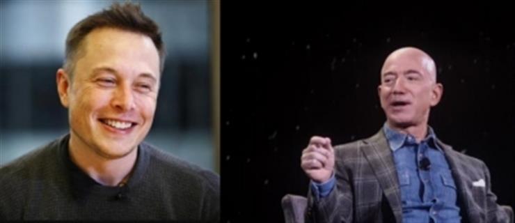 Elon Musk congratulates Jeff Bezos on the successful launch of satellite internet
