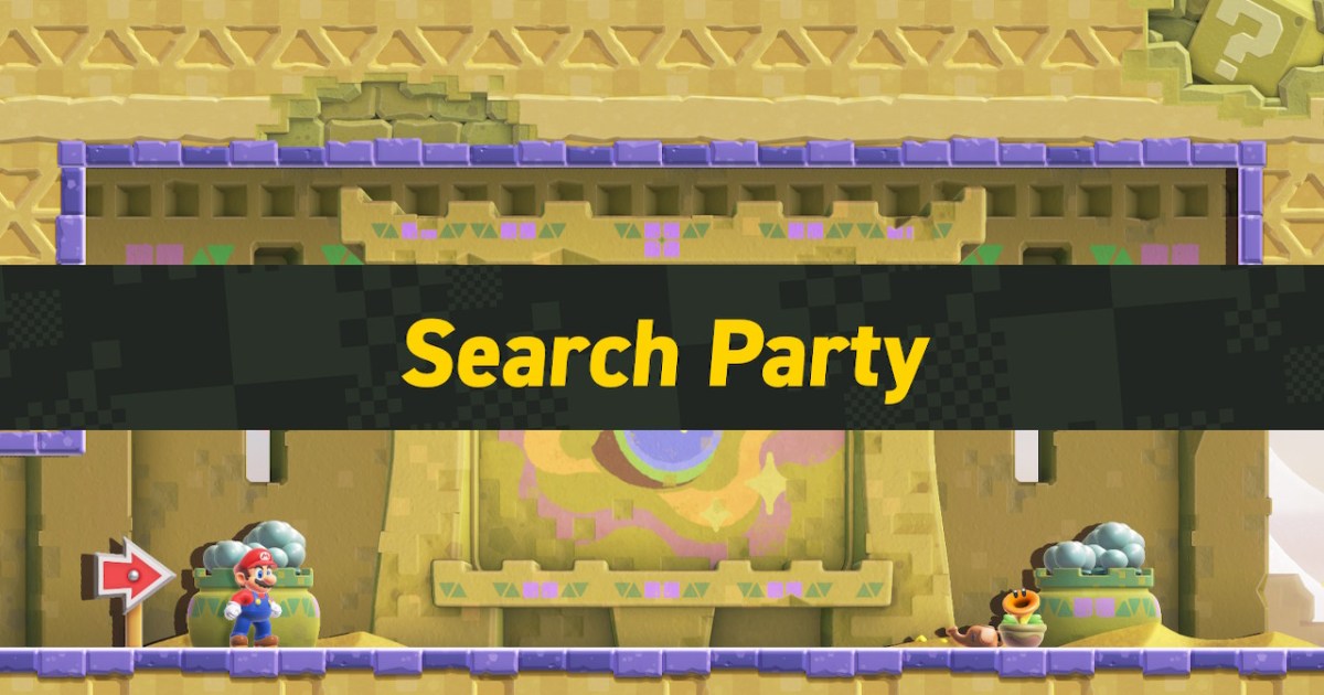 Super Mario Bros.  Wonder: Search Party Pipe Park walkthrough |  Digital trends