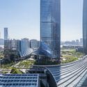 Shanghai West Bund AI Tower and Square / Nikon Seki - exterior photography, cityscape