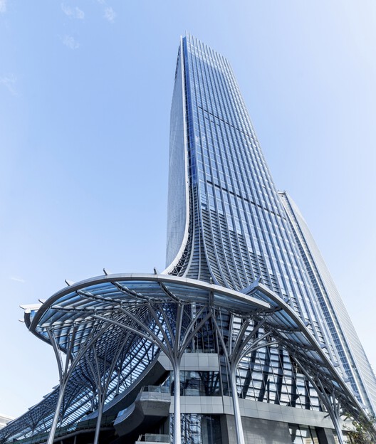 Shanghai West Bund AI Tower and Square / Nikken Seki - exterior photography